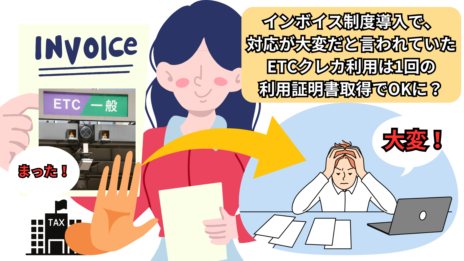 インボイス制度導入で、対応が大変だと言われていたETCクレカ利用は1回の利用証明書取得でOKに？ - 矢崎会計事務所のコラム